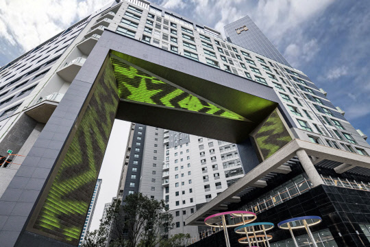 현대건설이 IDEA 2021에서 본상을 수상한 '더 게이트, 탄젠트'. <현대건설 제공>